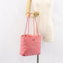 PRADA Tote Bag Nylon Pink Auth 148788-23