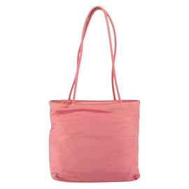 PRADA Tote Bag Nylon Pink Auth 148788 - 0