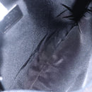 PRADA Shoulder Bag Nylon Black Silver Auth 148790-11