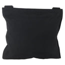 PRADA Shoulder Bag Nylon Black Silver Auth 148790-2