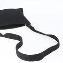 PRADA Shoulder Bag Nylon Black Silver Auth 148790-7