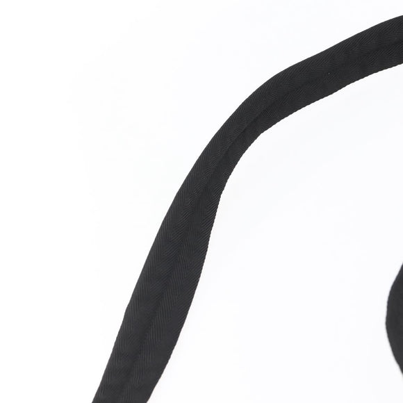 PRADA Shoulder Bag Nylon Black Silver Auth 148790