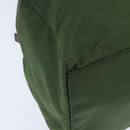 PRADA Shoulder Bag Nylon Khaki Silver Auth 148791-12