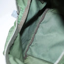 PRADA Shoulder Bag Nylon Khaki Silver Auth 148791-17