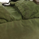 PRADA Backpack Nylon Khaki Silver Auth 148793-19