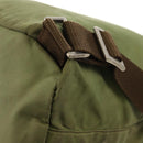 PRADA Backpack Nylon Khaki Silver Auth 148793-23