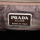 PRADA Backpack Nylon Khaki Silver Auth 148793-30