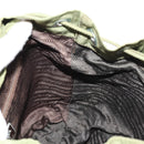 PRADA Backpack Nylon Khaki Silver Auth 148793-32