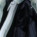 PRADA Shoulder Bag Nylon Gray Silver Auth 148795-20