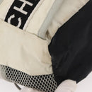 CHANEL Sports Line Waist bag Nylon Navy Silver CC Auth 148798-14