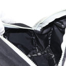 CHANEL Sports Line Waist bag Nylon Navy Silver CC Auth 148798-22
