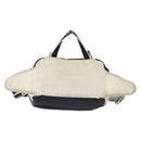 CHANEL Sports Line Waist bag Nylon Navy Silver CC Auth 148798-3