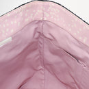 CHANEL High Summer Tote Bag Canvas Pink Silver CC Auth 148799-20