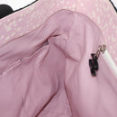 CHANEL High Summer Tote Bag Canvas Pink Silver CC Auth 148799-21