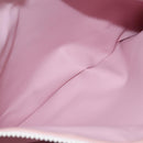 CHANEL High Summer Tote Bag Canvas Pink Silver CC Auth 148799-23