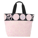 CHANEL High Summer Tote Bag Canvas Pink Silver CC Auth 148799-2