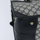 GUCCI GG Supreme Boston Bag PVC Navy Gold 24 013 3983 Auth 148800-9