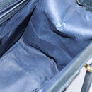 GUCCI GG Supreme Boston Bag PVC Navy Gold 24 013 3983 Auth 148800-19