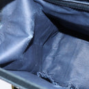 GUCCI GG Supreme Boston Bag PVC Navy Gold 24 013 3983 Auth 148800-20