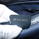 GUCCI GG Supreme Boston Bag PVC Navy Gold 24 013 3983 Auth 148800-12