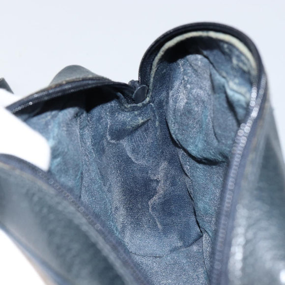 GUCCI GG Supreme Sherry Line Bag PVC Navy Gold Red 378 02 004 Auth 148802