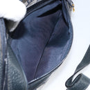 GUCCI GG Supreme Sherry Line Bag PVC Navy Gold Red 378 02 004 Auth 148802-20