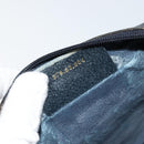 GUCCI GG Supreme Sherry Line Bag PVC Navy Gold Red 378 02 004 Auth 148802-21