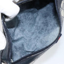 GUCCI GG Supreme Sherry Line Bag PVC Navy Gold Red 89 02 018 Auth 148804-17