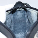 GUCCI GG Supreme Sherry Line Bag PVC Navy Gold Red 89 02 018 Auth 148804-19