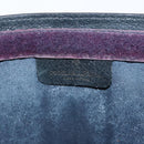 GUCCI GG Supreme Sherry Line Clutch Bag PVC Navy Red 67 014 2125 Auth 148805-9