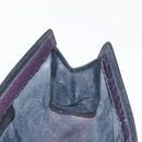 GUCCI GG Supreme Sherry Line Clutch Bag PVC Navy Red 67 014 2125 Auth 148805-17