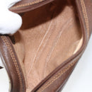 GUCCI GG Supreme Web Sherry Line Bag PVC Beige Gold Red 89 02 066 Auth 148807-18