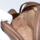 GUCCI GG Supreme Web Sherry Line Bag PVC Beige Gold Red 89 02 066 Auth 148807-20