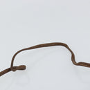 GUCCI GG Supreme Web Sherry Line Bag PVC Beige Gold Red 89 02 066 Auth 148807-8