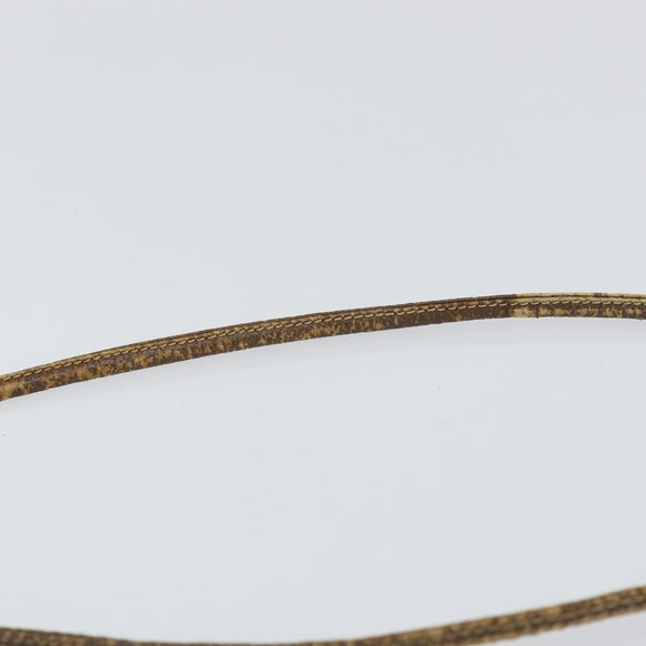 GUCCI GG Supreme Web Sherry Line Bag PVC Beige Gold Red 89 02 066 Auth 148808