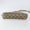GUCCI GG Supreme Shoulder Bag PVC Beige Gold 97 02 068 Auth 148809-10