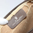 GUCCI GG Supreme Shoulder Bag PVC Beige Gold 97 02 068 Auth 148809-17