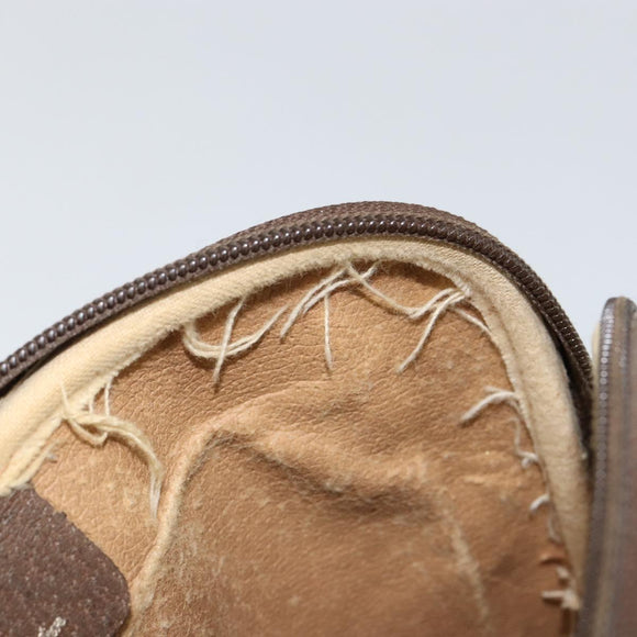 GUCCI GG Supreme Shoulder Bag PVC Beige Gold 97 02 068 Auth 148809