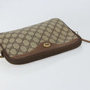 GUCCI GG Supreme Shoulder Bag PVC Beige Gold 97 02 068 Auth 148809-6