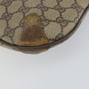 GUCCI GG Supreme Web Sherry Line Bag PVC Beige Gold Red 904 02 026 Auth 148810-12