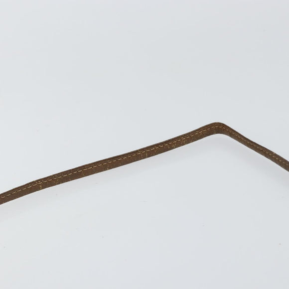 GUCCI GG Supreme Web Sherry Line Bag PVC Beige Gold Red 904 02 026 Auth 148810