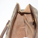 GUCCI GG Supreme Boston Bag PVC Beige Gold 000 40 0207 Auth 148811-22