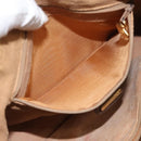 GUCCI GG Supreme Boston Bag PVC Beige Gold 000 40 0207 Auth 148811-24