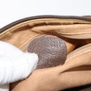 GUCCI GG Supreme Boston Bag PVC Beige Gold 000 40 0207 Auth 148811-12