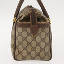 GUCCI GG Supreme Boston Bag PVC Beige Gold 000 40 0207 Auth 148811-3