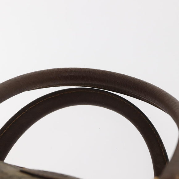 GUCCI GG Supreme Boston Bag PVC Beige Gold 000 40 0207 Auth 148811