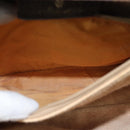 GUCCI GG Supreme Web Sherry Line Bag PVC Beige Gold 116 02 076 Auth 148812-11