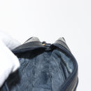 GUCCI Micro GG Supreme Bag PVC Leather Navy Gold 007 58 0014 Auth 148813-20