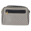 GUCCI Micro GG Supreme Bag PVC Leather Navy Gold 007 58 0014 Auth 148813-13