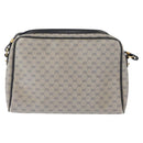 GUCCI Micro GG Supreme Bag PVC Leather Navy Gold 007 58 0014 Auth 148813-2